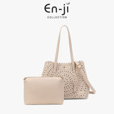 En-Ji Jisa Totebag Wanita - Latte