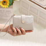 En-Ji Fufu Wallet Wanita - Pastel Grey