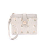 En-Ji Ayumi Wallet Wanita - Cream