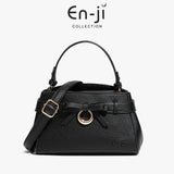 En-Ji Guma Handbag Wanita - Black