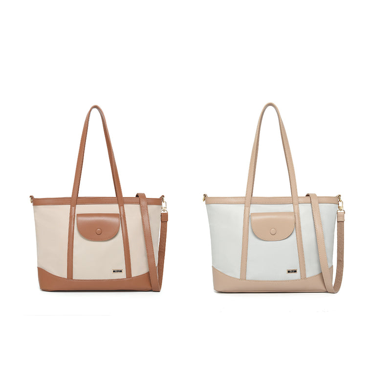 En-ji Jongbi Totebag - Cream