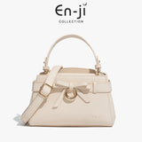 En-Ji Guma Handbag Wanita - Ivory