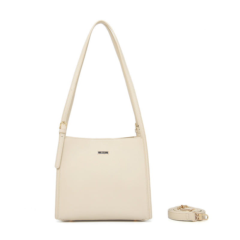 En-ji Galsa Shoulderbag - Cream