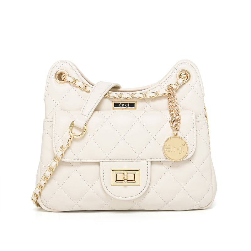 En-ji Sanrim Shoulderbag - Ivory