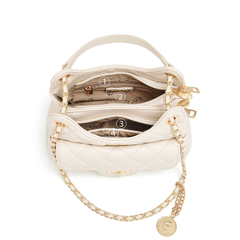 En-ji Sanrim Shoulderbag - Ivory