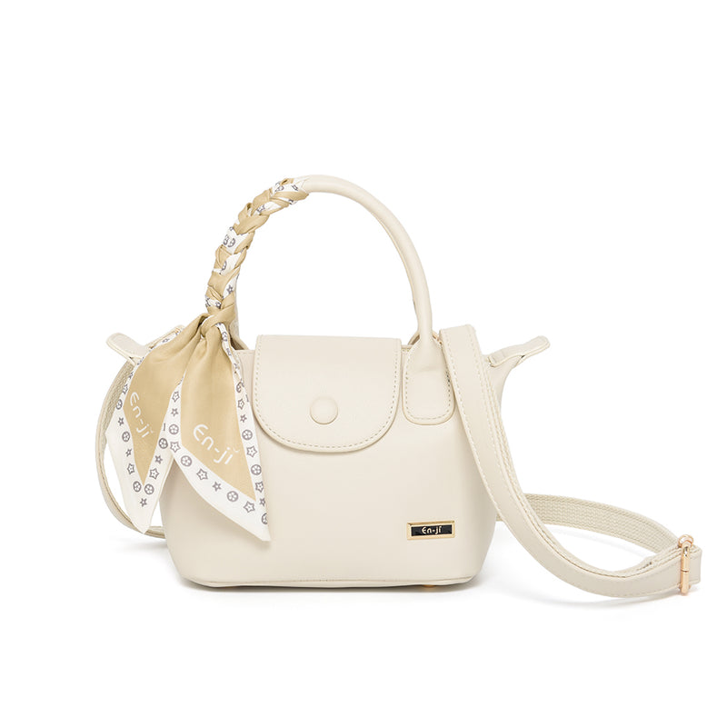 En-ji Gyosu Handbag - Ivory