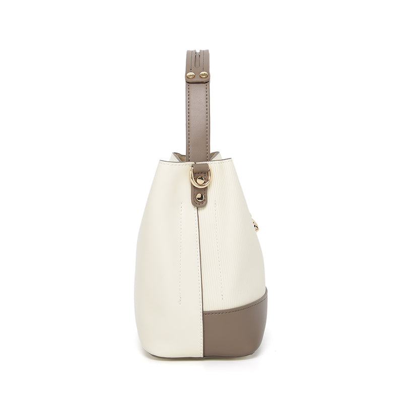 En-ji Sonha Handbag - Cream