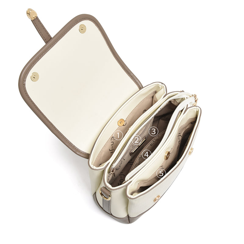 En-ji Minhae Shoulderbag - Cream