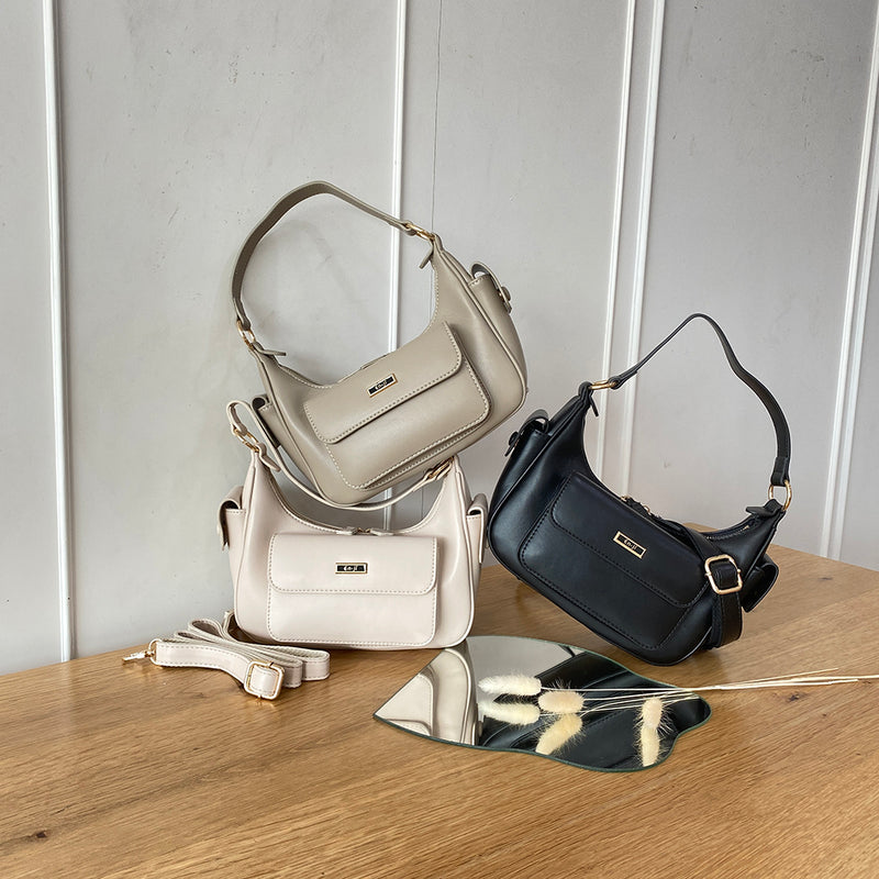 En-ji Miuji Shoulderbag - Cream