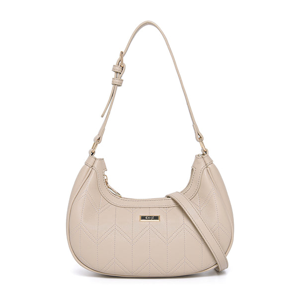 En-ji Kinami Shoulderbag - Cream