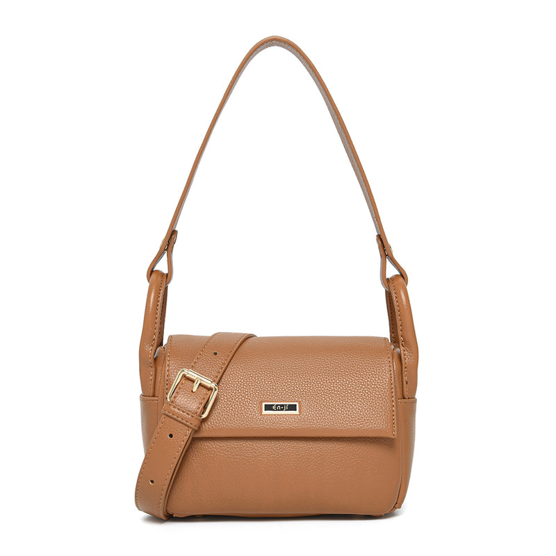 En-ji Sayou Shoulderbag - Brown