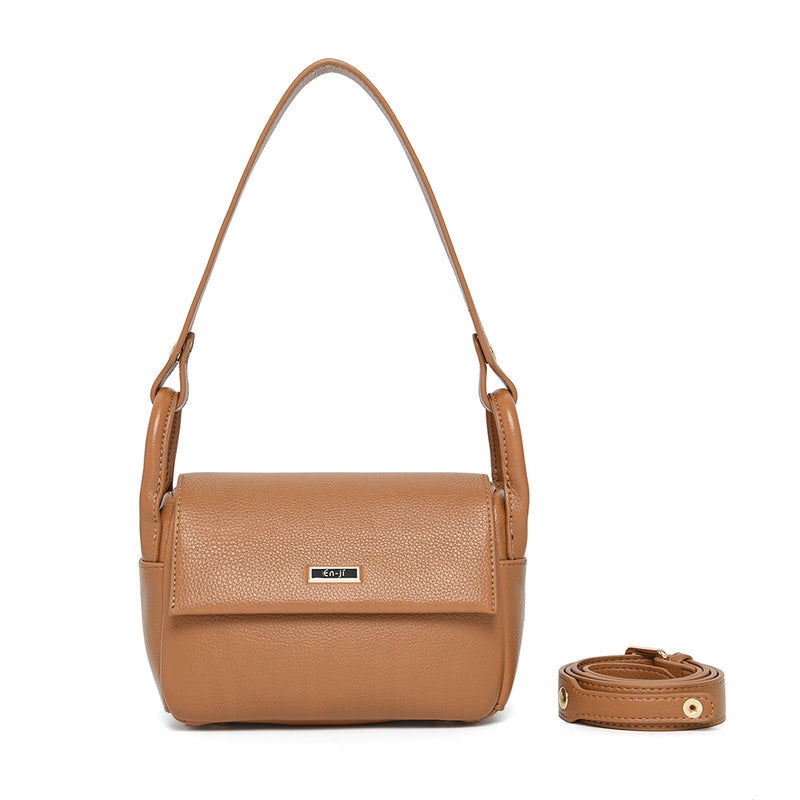 En-ji Sayou Shoulderbag - Brown