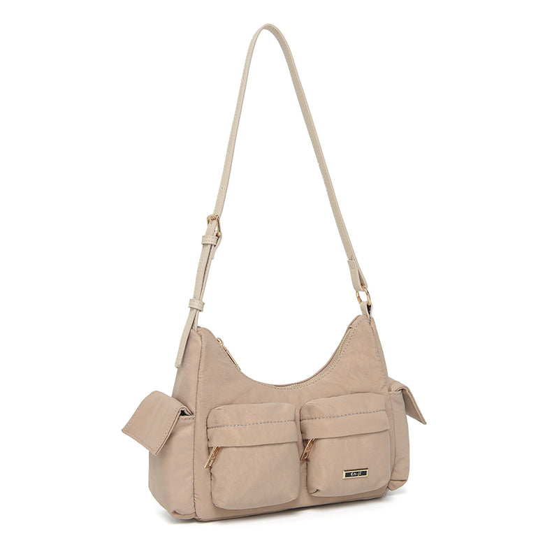 En-ji Daijin Slingbag - Taupe