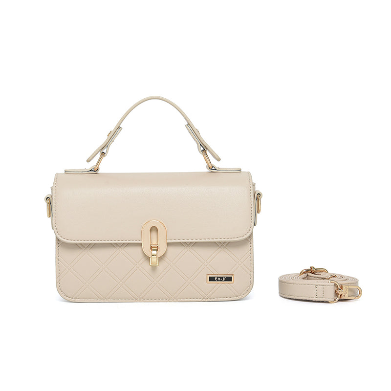 En-ji Okina Slingbag - Cream