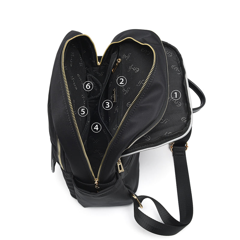 En-ji Gojun Backpack - Black