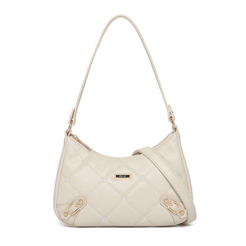 En-ji Naika Shoulderbag - Ivory