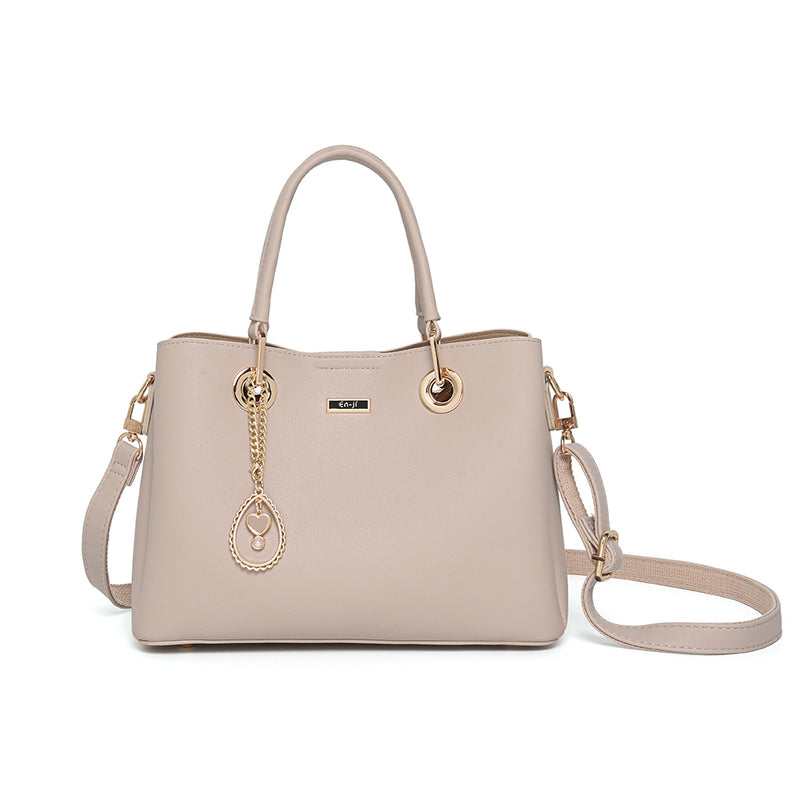 En-ji Baerin Handbag - Cream