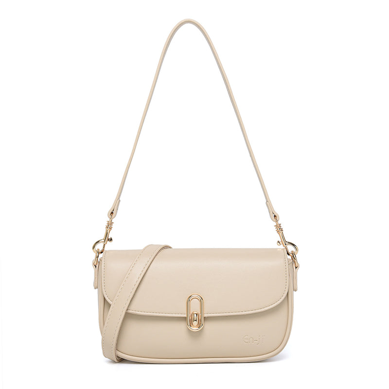 En-ji Mitsun Shoulderbag - Cream