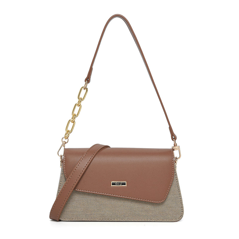 En-ji Miani Shoulderbag - Khaki