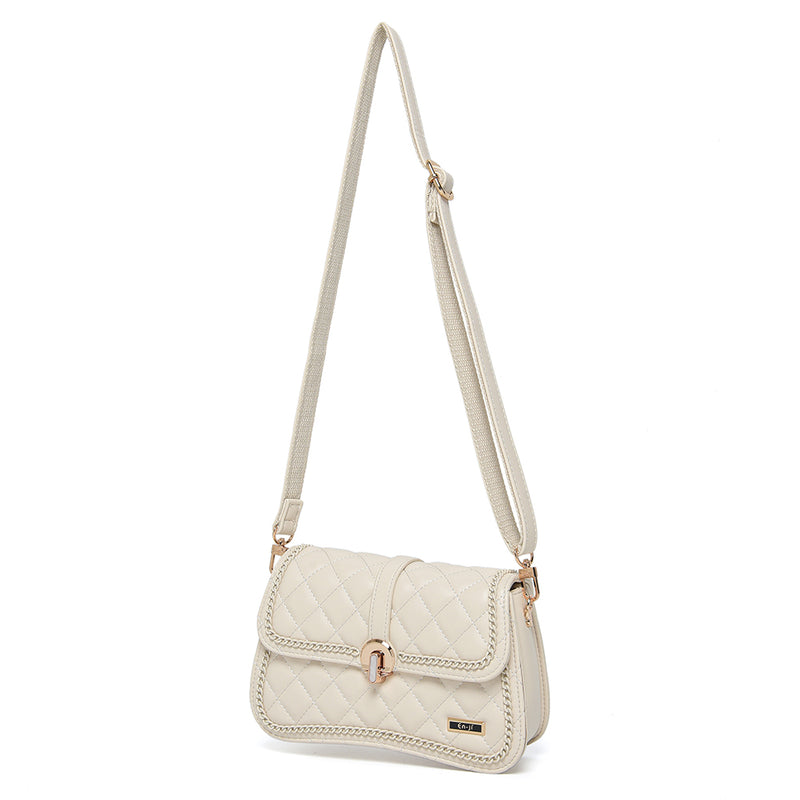 En-ji Jimon Shoulderbag - Ivory