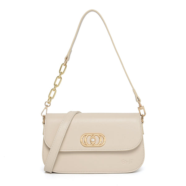 En-ji Mihyu Shoulderbag - Cream