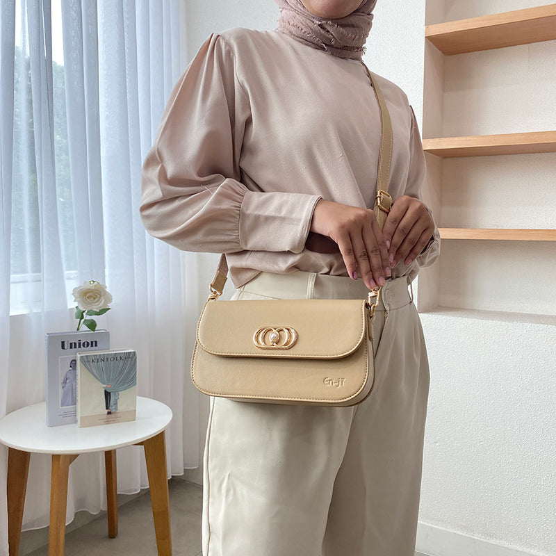 En-ji Mihyu Shoulderbag - Khaki