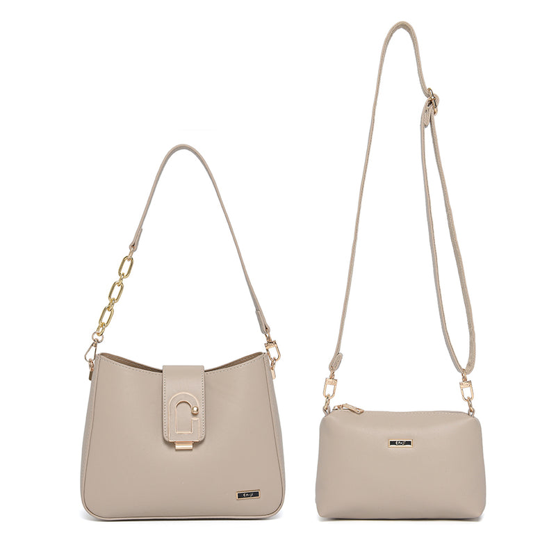 En-ji Dosi Shoulderbag - Cream