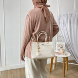 En-ji Miji Handbag - Cream