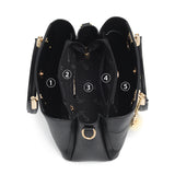 En-ji Haren Handbag - Black