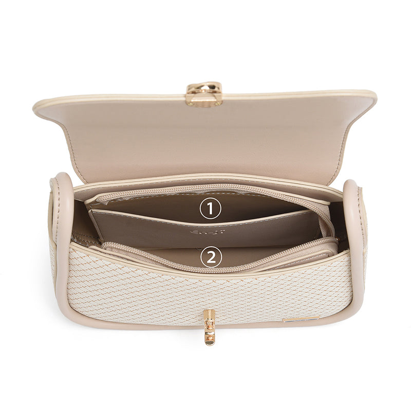 En-ji Kyungi Shoulderbag - Cream