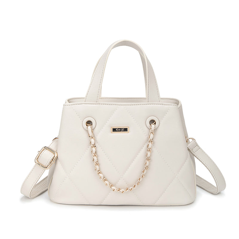 En-ji Yosin Handbag - Ivory