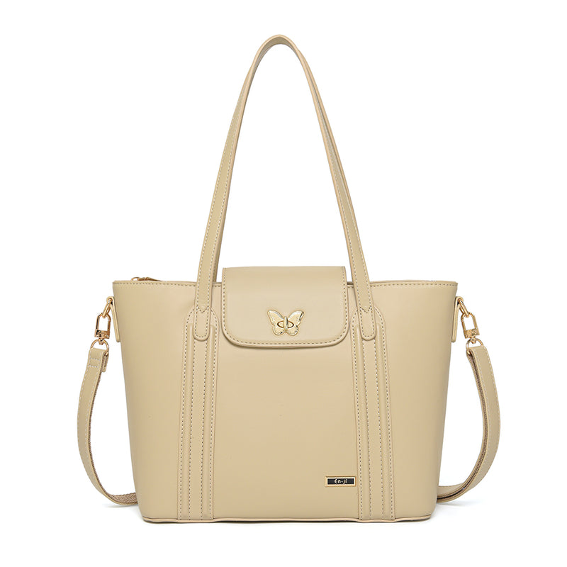 En-ji Doiri Totebag - Lightkhaki