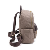 En-ji Memo Backpack Wanita - Khaki