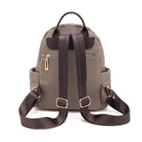 En-ji Memo Backpack Wanita - Khaki