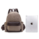 En-ji Memo Backpack Wanita - Khaki