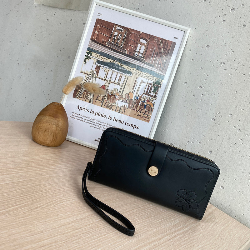 En-ji Chinsu Wallet - Black