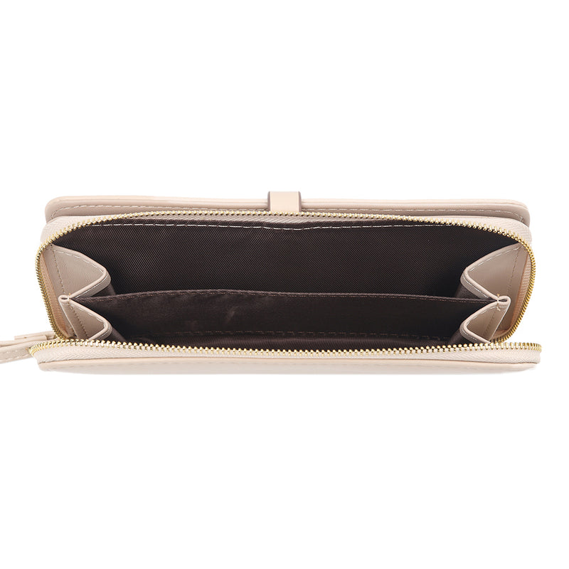 En-ji Gemi Wallet - Cream