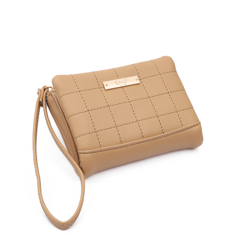 En-ji Neyomi Wallet - Camel