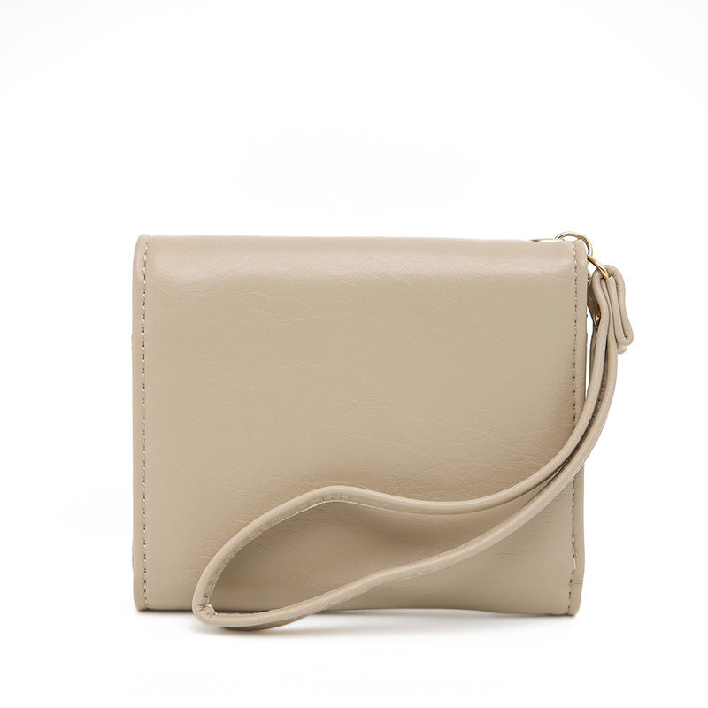 En-ji Naoya Wallet - Cream