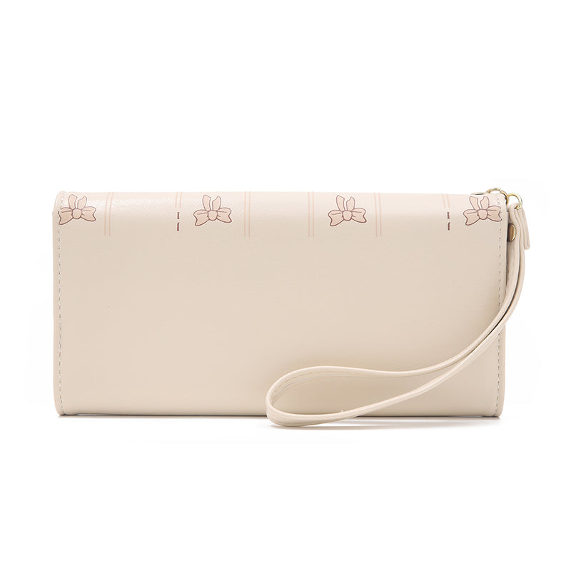 En-ji Sola Wallet - Cream