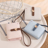 En-Ji Momo Wallet Wanita - Baby Pink
