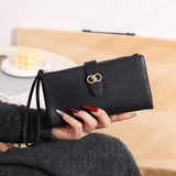 En-Ji Serin Wallet Wanita - Black