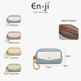 En-Ji Sura Pouch Wanita - Pastel Green