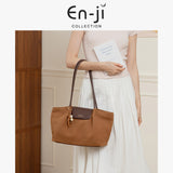 En-Ji Suni Totebag Wanita - Cream