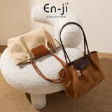 En-Ji Suni Totebag Wanita - Cream