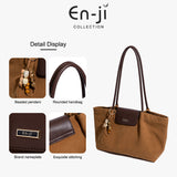En-Ji Suni Totebag Wanita - Cream