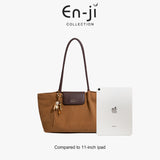 En-Ji Suni Totebag Wanita - Cream