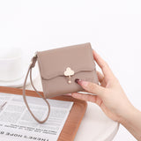 En-ji Nayu Wallet Wanita - Nougat