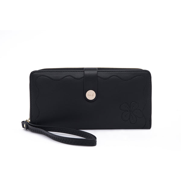 En-ji Chinsu Wallet - Black