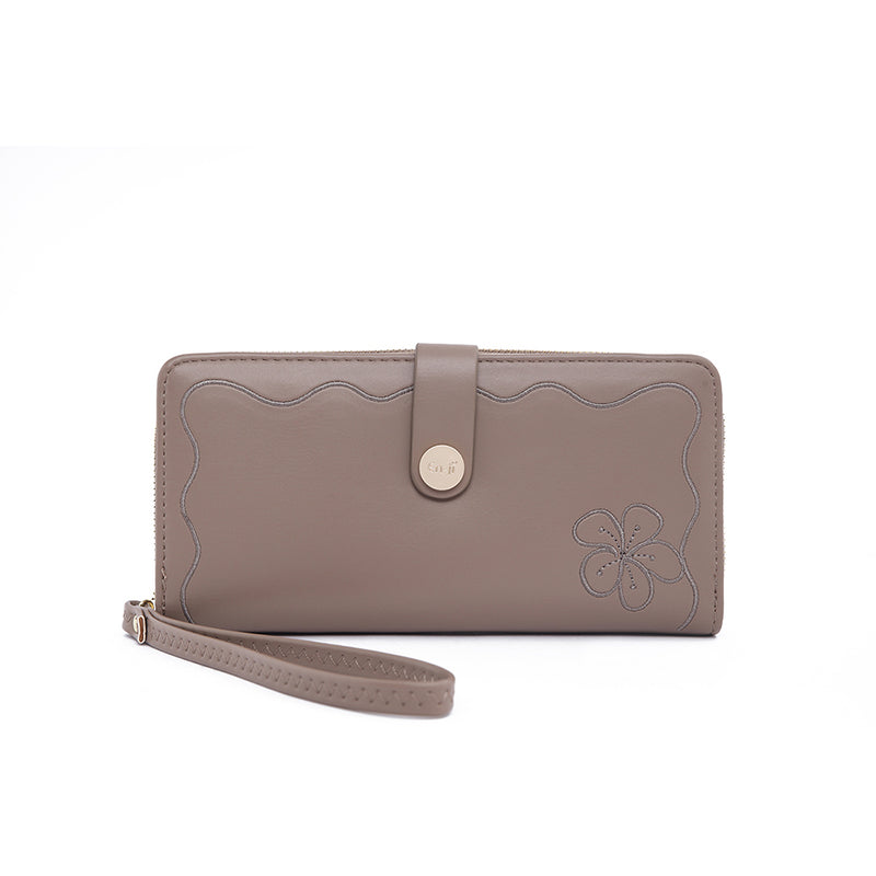 En-ji Chinsu Wallet - Khaki